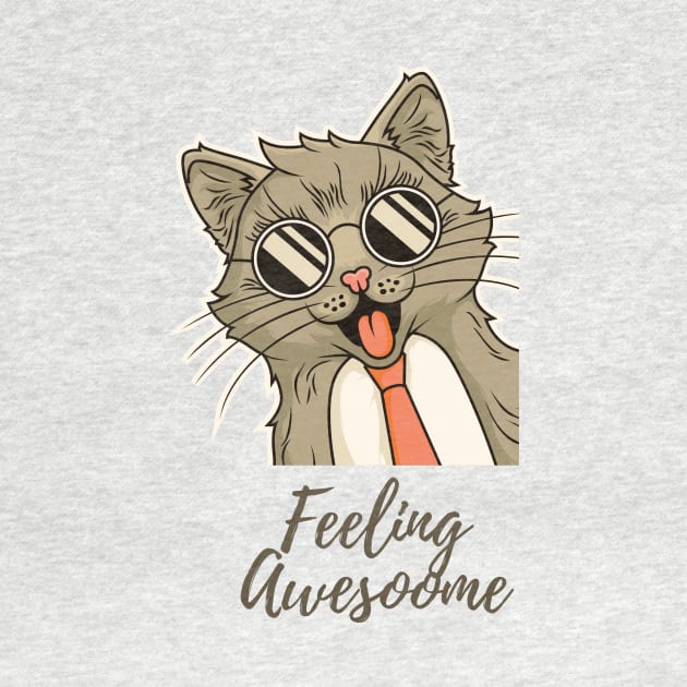 Awesome funny cat design by Purrfect Shop